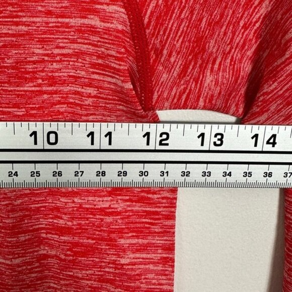 NEW Nordstrom Zella‎ Seamless TShirt Red Couture Melange Boys Size Medium Tee M - Picture 8 of 13